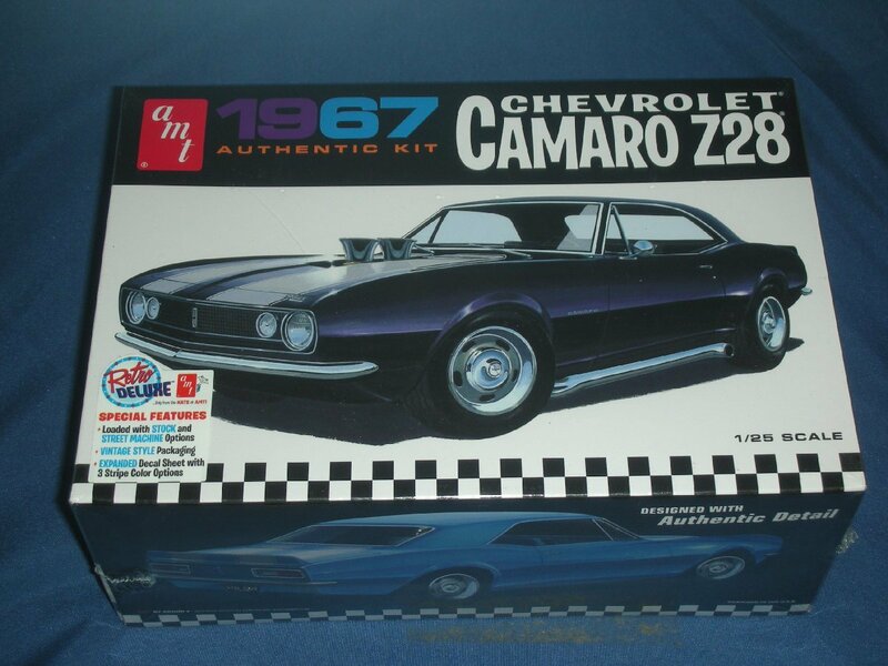 AMT 1/25 シェビー カマロ Z28 1967 プラモデル