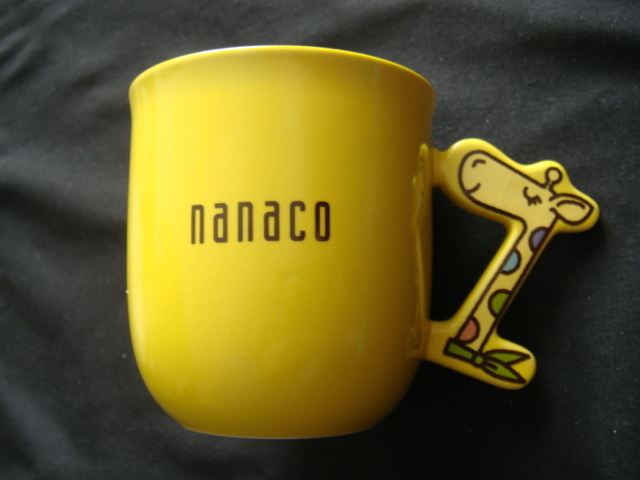 nanaco・ナナコ／＜陶器製オリジナルマグカップ*イエロー＞□彡『未使用品』