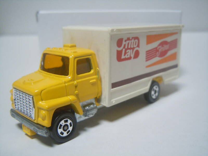 ☆トミカ ポケットカー輸出仕様 F64-2-11 フォード・パネルバン:FORD PANEL VAN(白コンテナ/Frito Lay:フリトレー)希少・入手困難品！ 