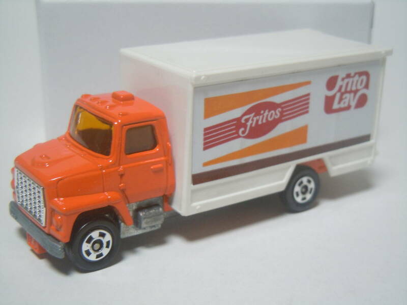 ☆トミカ ポケットカー輸出仕様F64-2-12フォードパネルバン:FORD PANEL VAN(オレンジキャブ/白コンテナ/Frito Lay:フリトレー)入手困難品！