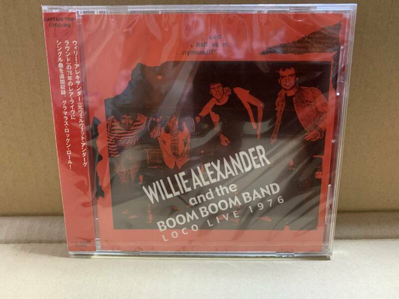 Captain Trip CD Willie Alexander / Loco Live 1976 