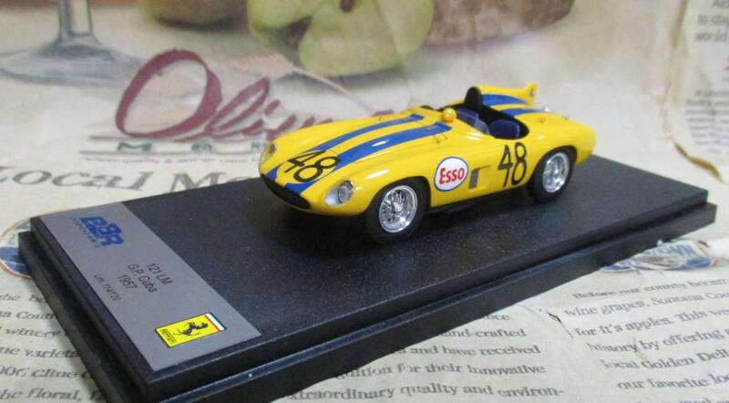 ★激レア絶版*世界120台*BBR*1/43*Ferrari 121LM #28 GP Cuba 1957P*フェラーリ≠MR