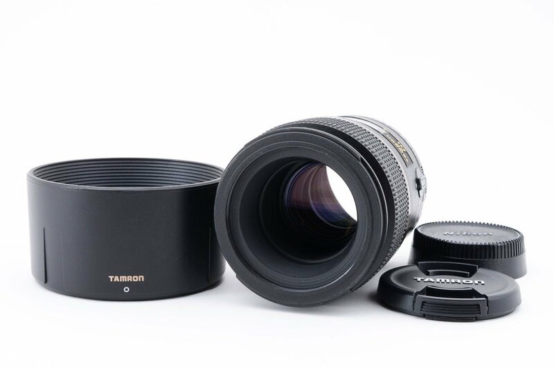 美品 タムロン TAMRON AF SP Di 90ｍｍ Ｆ2.8 MACRO ニコン用 フード付き