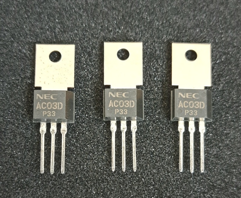 NEC トライアック　AC03D 1セット[3個]