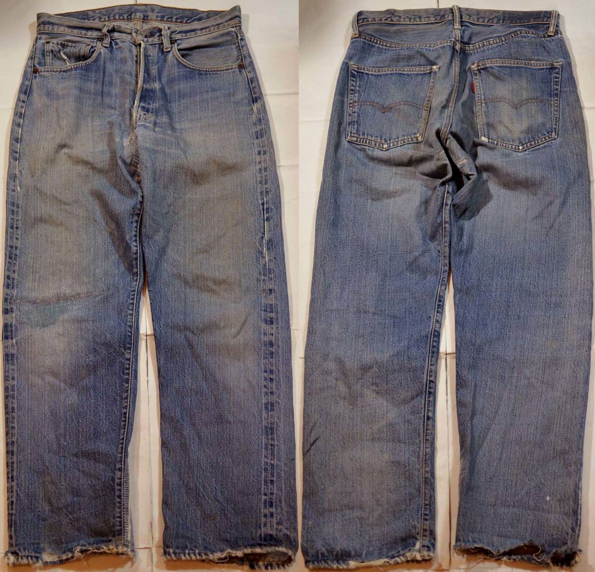 h353/LEVIS501ビッグEヴィンテージ 60's グッドサイズ 風合い抜群！