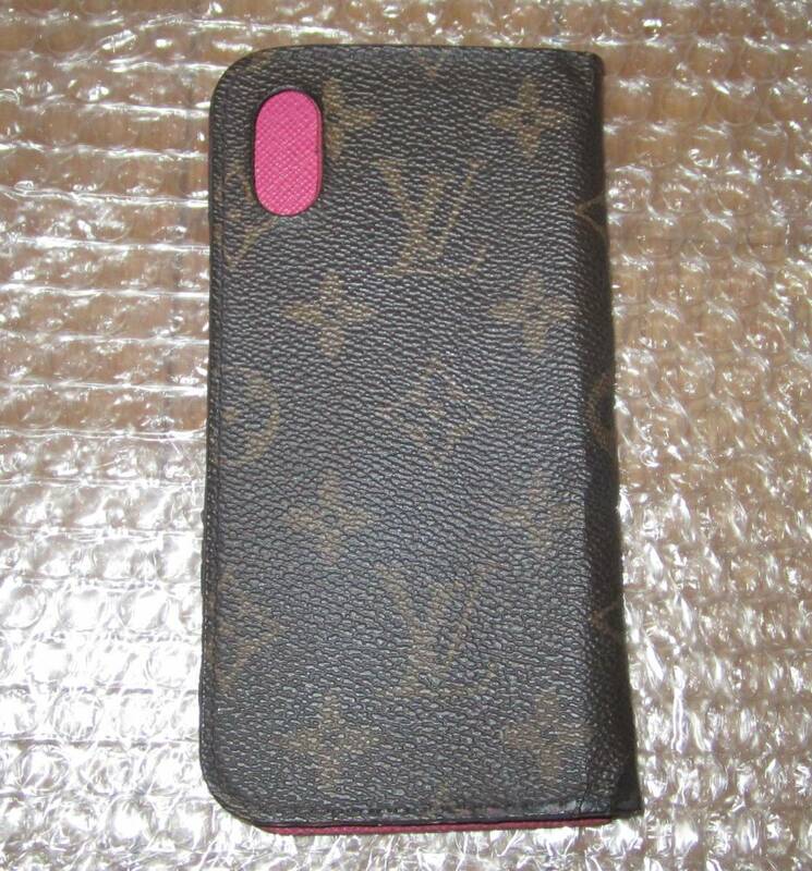 LOUIS VUITTON(ルイ ヴィトン)のスマホケース　　　　　モノグラム　iPhone　X　XS　ピンク