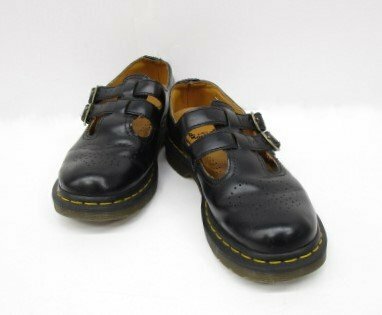 [即日発送] Dr.Martens 12916 MARY JANE ドクターマーチン メリージェーン レディース レザーシューズ ダブルストラップ UK5 ブラック 331