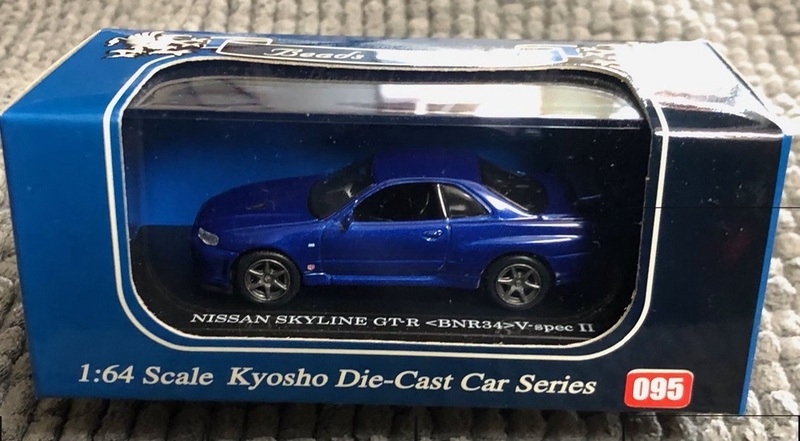 京商 1/64 ビーズコレクション NISSAN スカイラン GT-R R34 BNR34 SPECⅡ　未開封品 NISMO トミカ サイズ　スペックⅡ