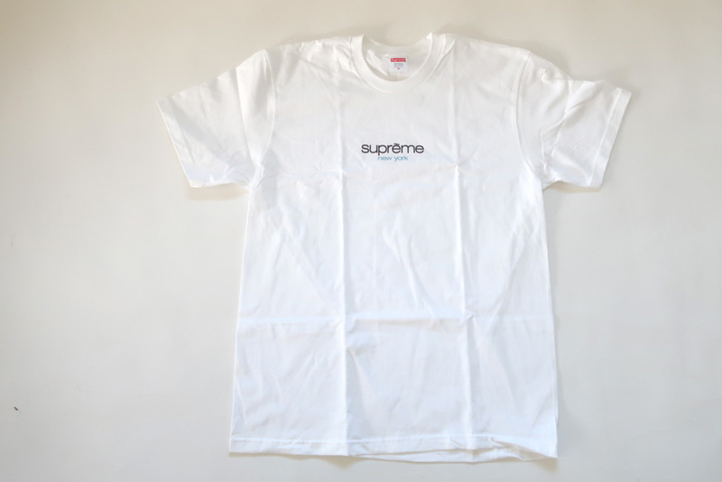 (M)Supreme Classic Logo TeeシュプリームクラッシックロゴTシャツ白