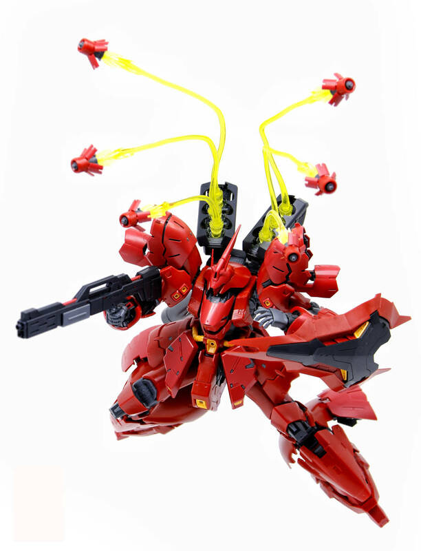 【EffectWings/EW】1/144 RG HGUC サザビー 用 ファンネル エフェクトパーツ 本体無し プラモデル 未組立