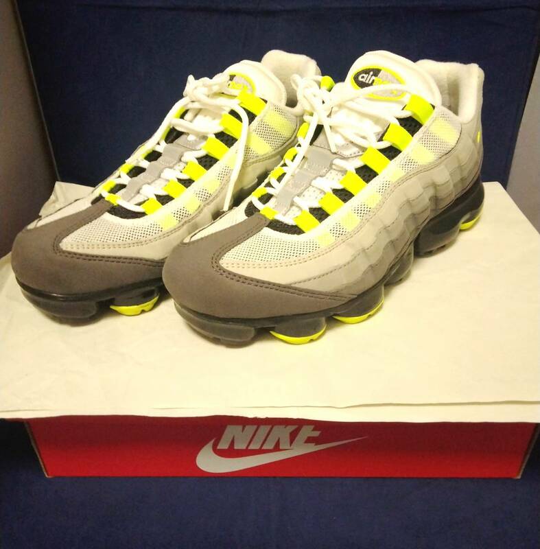 NIKE AIR VAPORMAX 95 26.5cm ナイキ エアヴェイパーマックス 95 AIR MAX 95 Neon イエローグラデ　エアマックス95