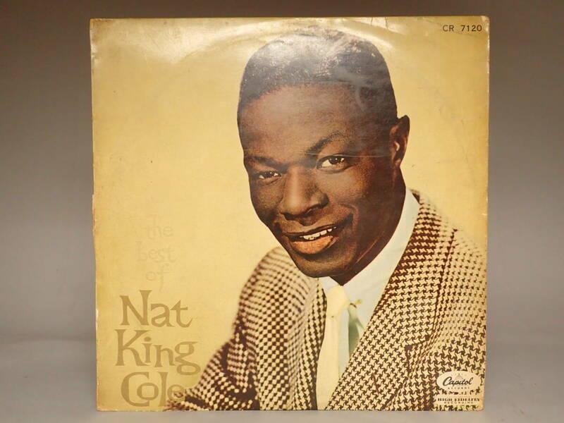 B-208 LPレコード カラー・ヴァイナル Nat King Cole - The Best Of Nat King Cole