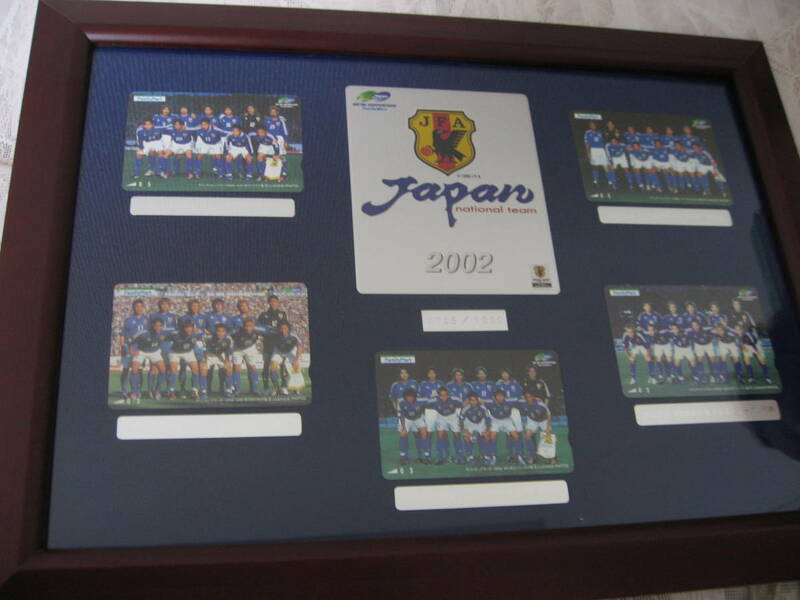 ◆JFA★2002年　サッカー日本代表 ★メモリアル プリカセット◆未使用・非売品