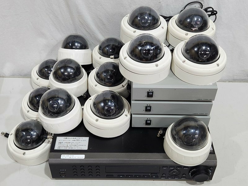 [現状品] ケービデバイス DVR 1TB SHR-616A + ドームカメラ + カメラ電源 PB-109EJ 初期化/フォーマット済み (3)