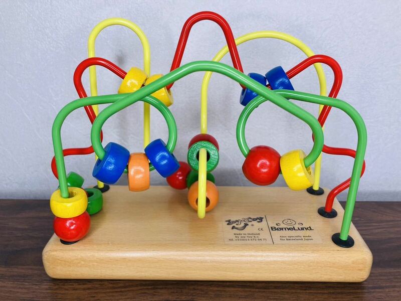 ボーネルンド BorneLund ジョイトーイ JoyToy ルーピング ファニー 知育玩具 ビーズコースター 木のおもちゃ
