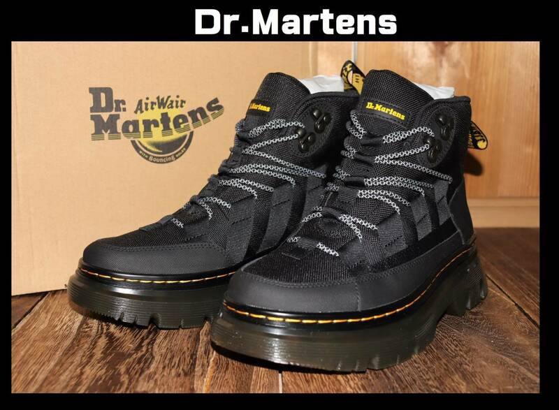 送料無料 即決【未使用】 Dr.Martens ★ BOURY 8 タイ ブーツ (UK6/25cm) ★ ドクターマーチン 27831001 TARIANコレクション