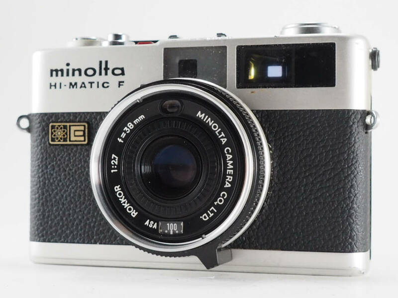 ★訳あり実用品★ ミノルタ MINOLTA HI-MATIC F ★シャッターOK！ #TA2797