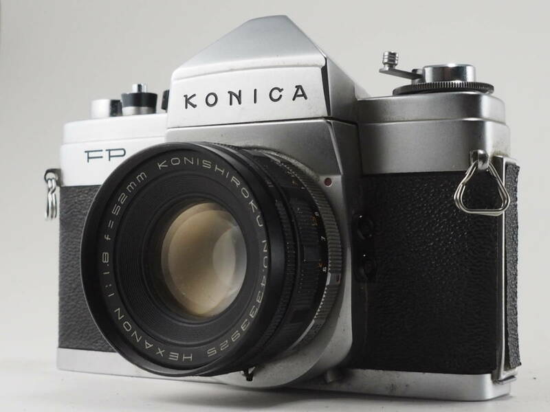 ★訳あり大特価★ コニカ KONICA FP ボディ KONISHIROKU 52mm 単焦点レンズセット #TA2864