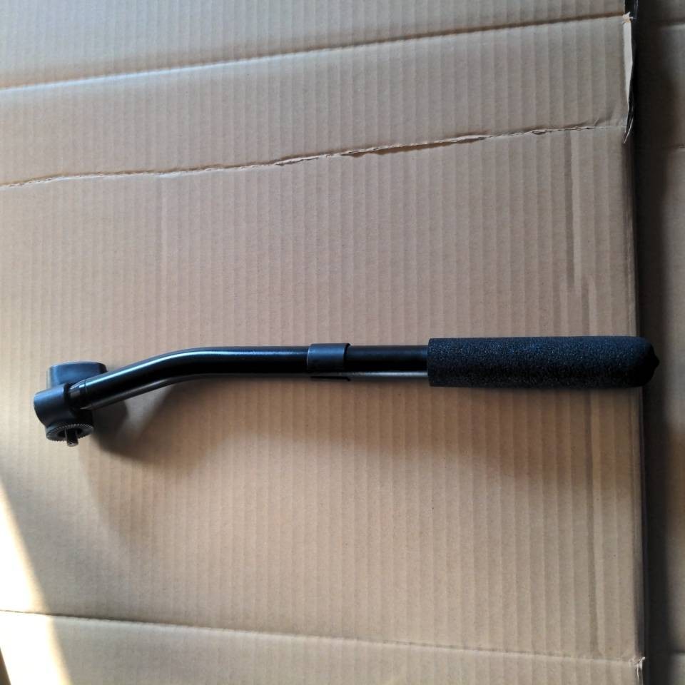 Vinten パン棒　75mm 雲台　三脚　13