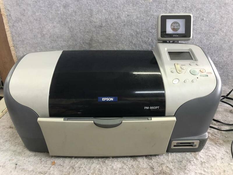 K-003 ☆エプソン EPSON☆ A4対応インクジェットプリンタ ☆ PM-860PT ☆ プレビューモニタ EU-61 ジャンク