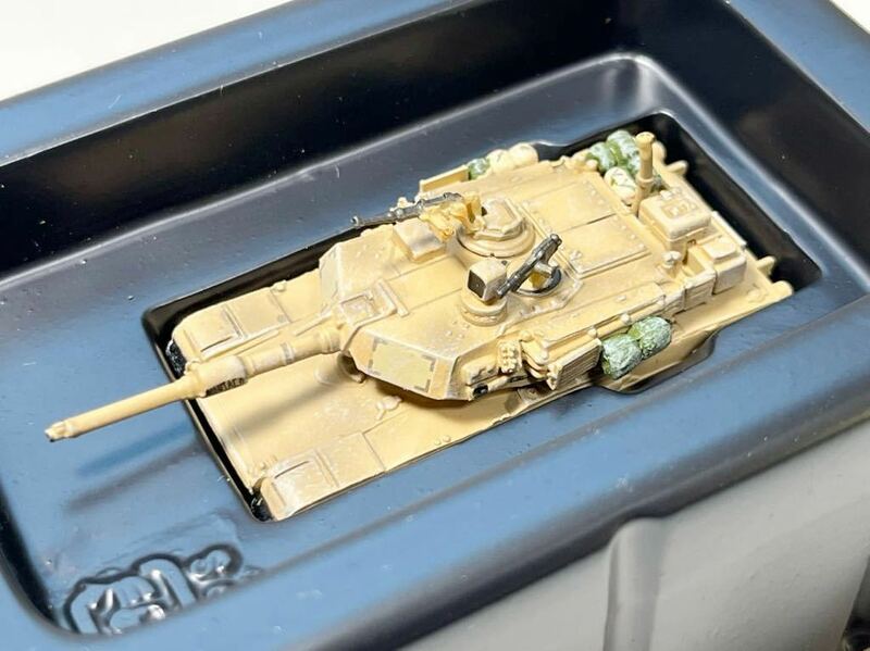 1/144 CAN.DO DOYUSHA 童友社 マイクロアーマー 第7弾 シークレット M1A1HA エイブラムス 戦車 アメリカ海兵隊第1戦車大隊