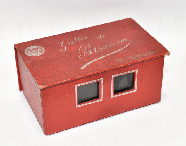 ステレオ　ビュワーボックス、 絵葉書サイズ　VUES STEREOSCOPIQUES 　 FRANCE　フランス製