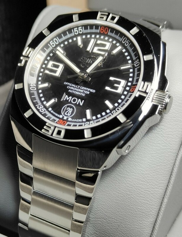 送料無料 ENICAR エニカ 腕時計 オートマチック 自動巻き クロノメーター認定 ミューレ　グラスヒュッテ 機械式 tutima tudor　140000