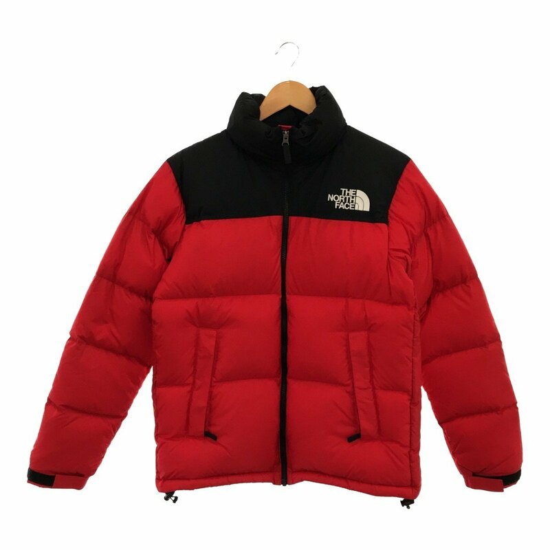 THE NORTH FACE ザ ノースフェイス ND91841 NUPTSE JACKET ヌプシジャケット ダウンジャケット M RED/BLACK バイカラー