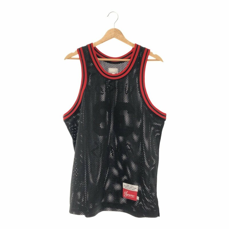 SUPREME シュプリーム WORLD FAMOUS 33 MESH BASKETBALL JERSEY メッシュ バスケットボール ジャージー タンクトップ トップス M ブラック