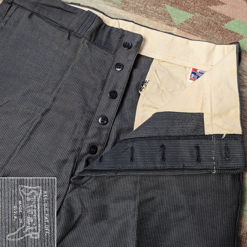 STIFEL ストライプ 【BIG MAC】 50s Work Pants / 50年代 ビッグマック ワーク パンツ W33 ウォバッシュ デッドストック ビンテージ 40s60s