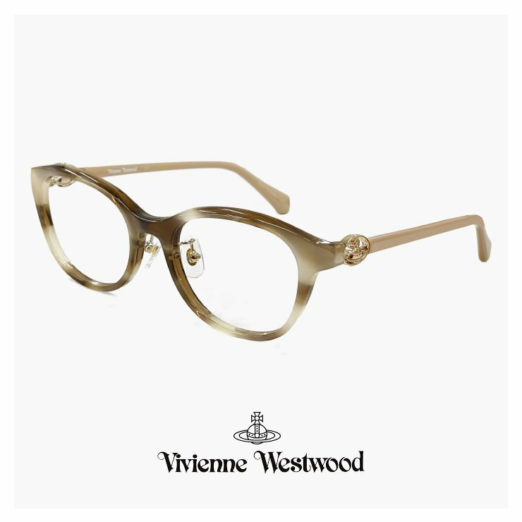 新品 ヴィヴィアン ウエストウッド レディース メガネ 40-0015 c01 49mm Vivienne Westwood 眼鏡 女性 ウェリントン セル フレーム オーブ