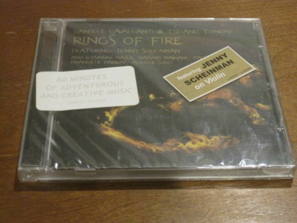 新品未開封CD　Daniele Cavallanti & Tiziano Tononi Rings Of Fire　JAZZ　ジャズ