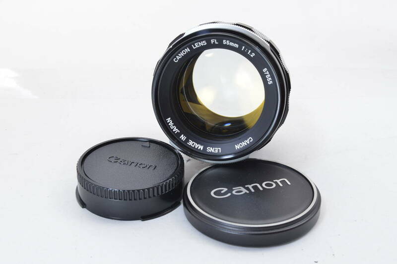 【ecoま】CANON FL 55mm F1.2 no.57555 単焦点 マニュアルレンズ