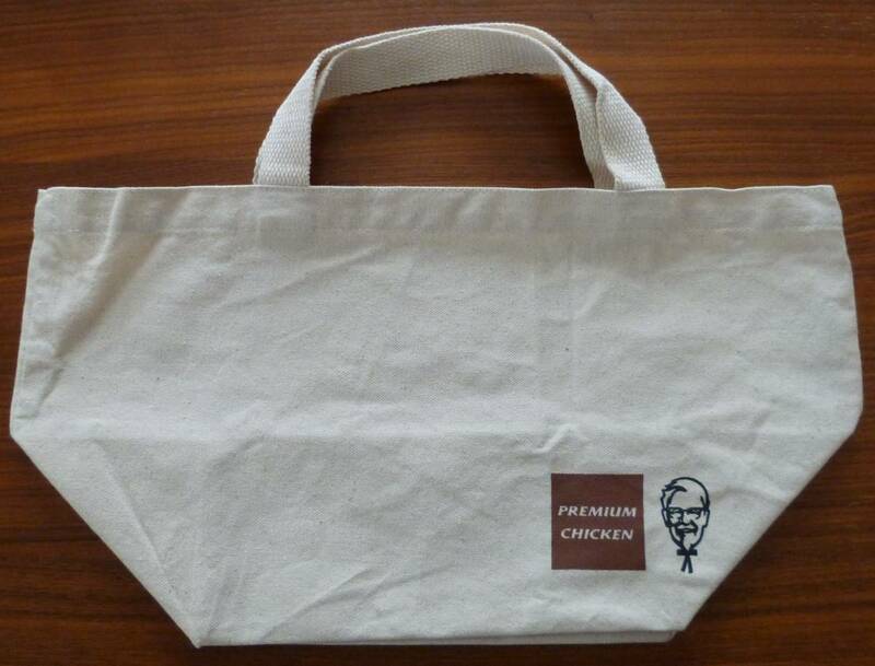 ☆未使用品☆　KFC　ケンタッキーフライドチキン　プレミアムチキントートバッグ