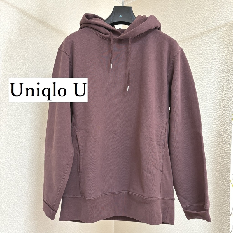 Uniqlo U ユニクロユー　メンズ　トレーナー　スウェット　プルパーカ（長袖）L　