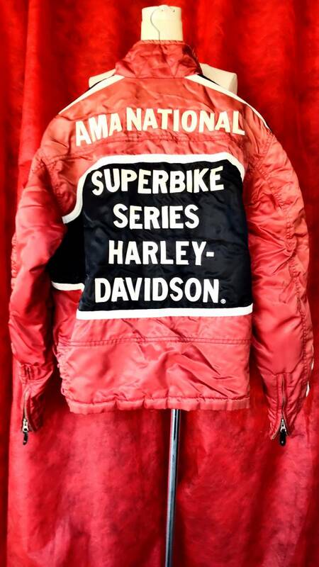 harley davidson ama national super bike jacket ハーレーダビットソン　ナイロンジャケット