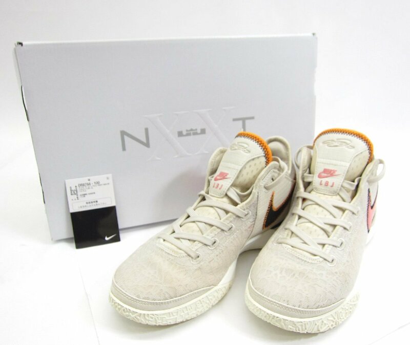NIKE ナイキ LeBron NXXT Gen EP DR8788-100 SIZE:US8.5 26.5cm メンズ スニーカー 靴 □UT10929