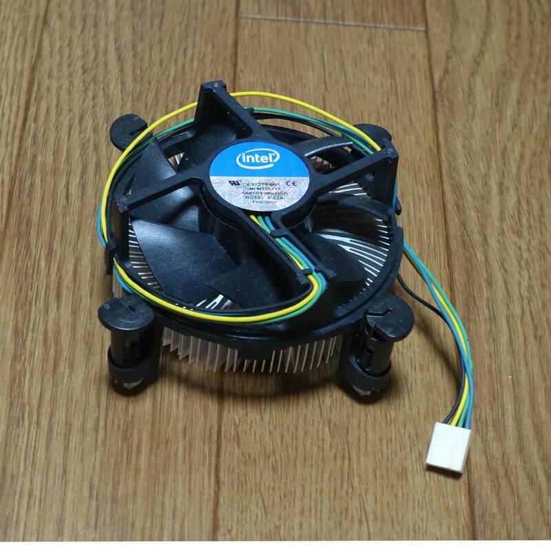 intel CPU冷却ファン　DC 12V　0.17A　未使用品