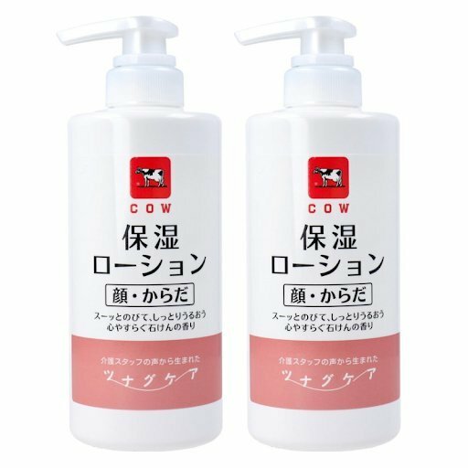 カウブランド ツナグケア 保湿ローション 顔・からだ用 心やすらぐ石けんの香り 500ml 2個セット