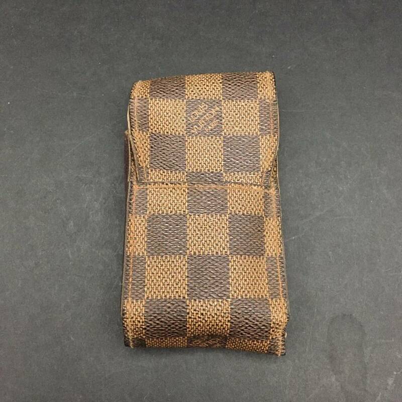 ER1215-7-3 LOUIS VUITTON ルイヴィトン シガレットケース ダミエ エテュイ キャンバス CT1000 タバコケース ブランド 60サイズ