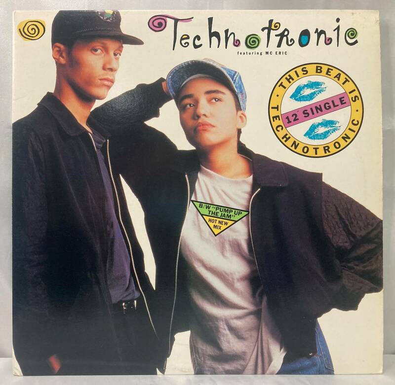 Technotronic Featuring MC Eric This Beat Is Technotronic【US盤/試聴検品済】90's/Electronic/Euro House/12inch シングル