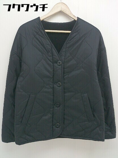 ■ Discoat ディスコート リバーシブル 長袖 ジャケット サイズM ブラック系 レディース