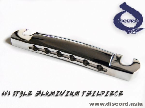 ★60's STYLE ALUMINIUM TAILPIECE アルミテールピース NICKEL 5