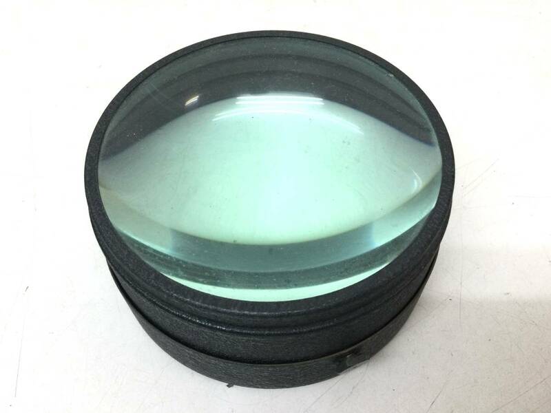 卓上 拡大鏡 ガラス ペーパーウエイト ルーペ 詳細不明 直径約11cm