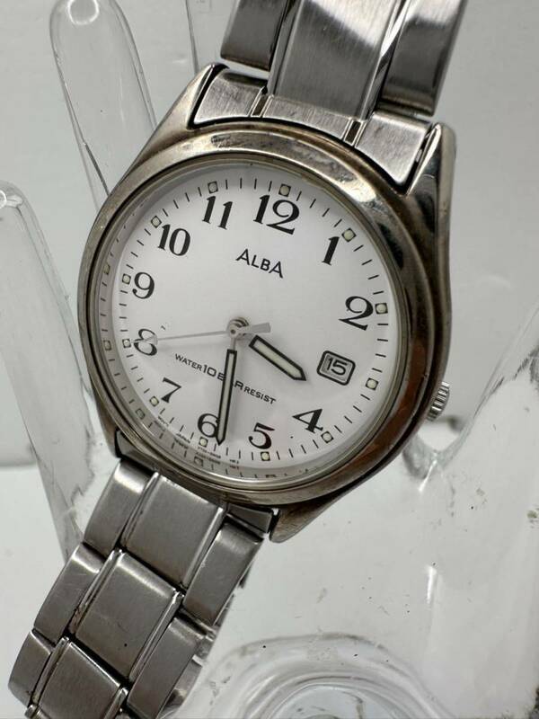 【SEIKO 】腕時計 クォーツ ALBA 中古品　電池交換済み　稼動品