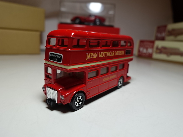 LONDON BUS RM　TOMICA　トミカ　No.L17　1/86 日本製　ロンドンバス