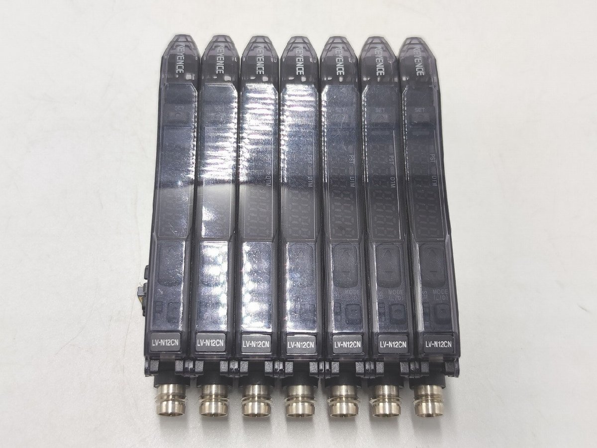 インボイス対応 7点セット 中古 キーエンス LV-N12CN KEYENCE