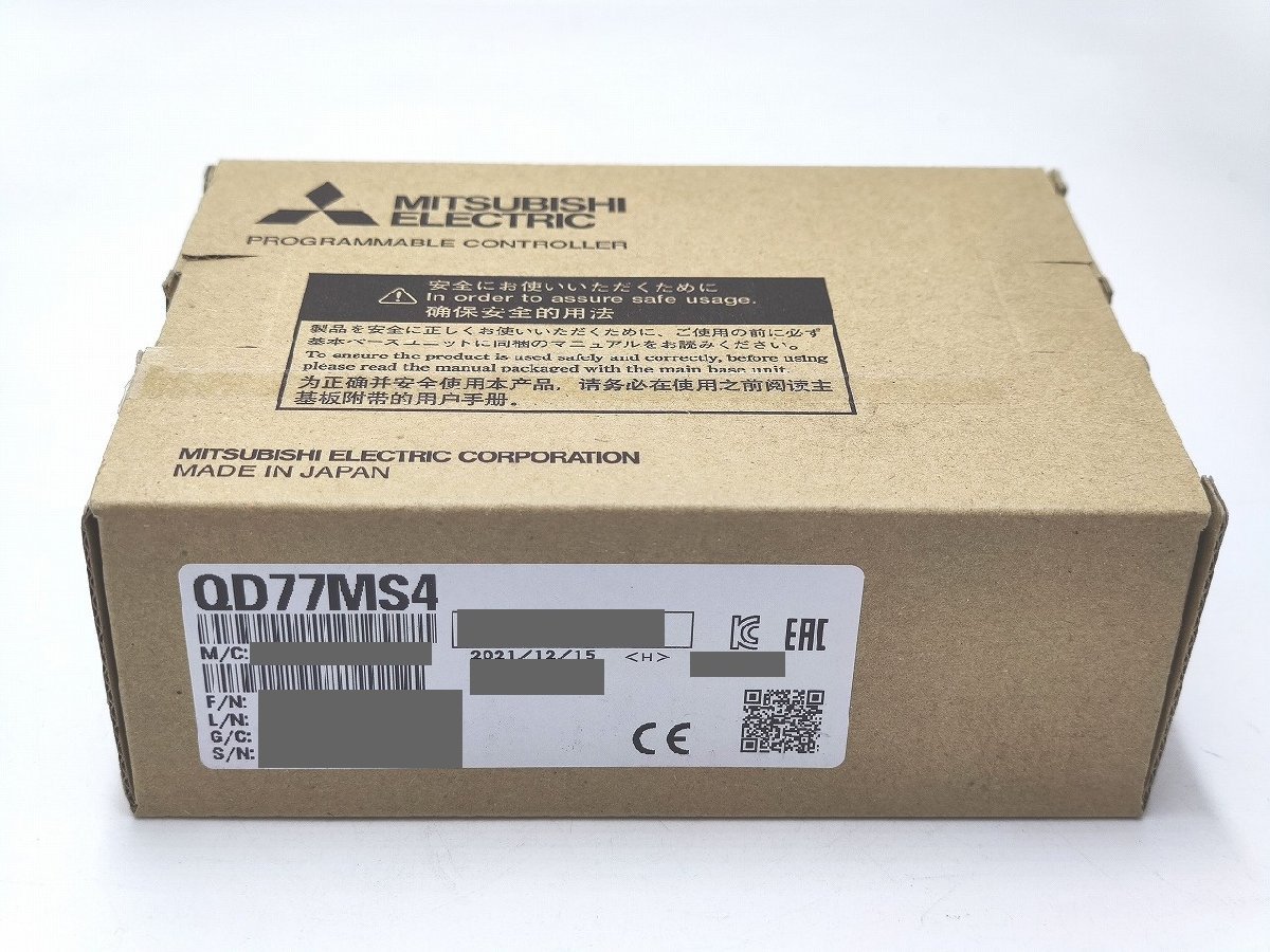 インボイス対応 箱いたみあり 2021年製 未使用 三菱 シーケンサ QD77MS4 シーケンサー