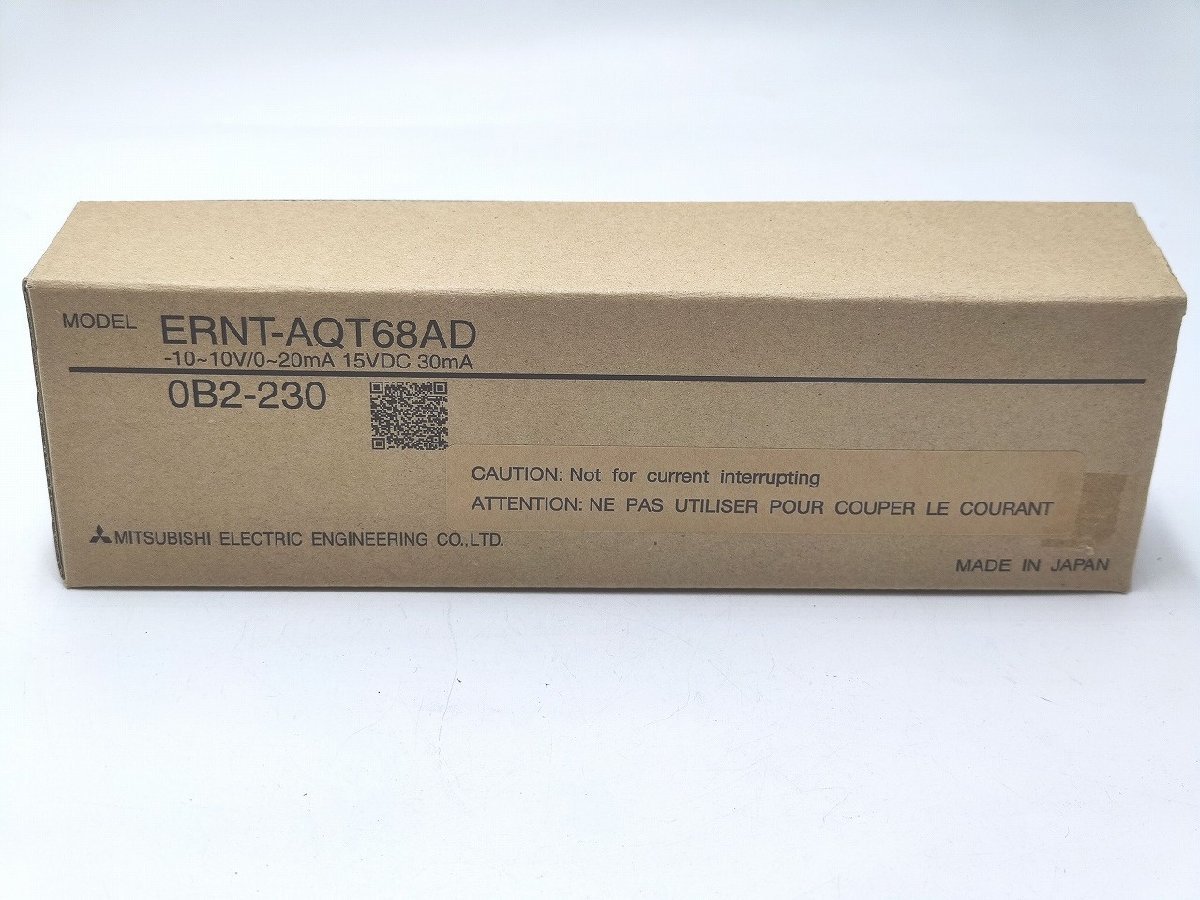 インボイス対応 箱いたみあり 未使用 三菱 シーケンサ ERNT-AQT68AD シーケンサー