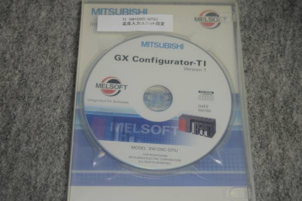 インボイス対応 三菱 シーケンサ GX Configurator-TI SW1D5C-QTIU